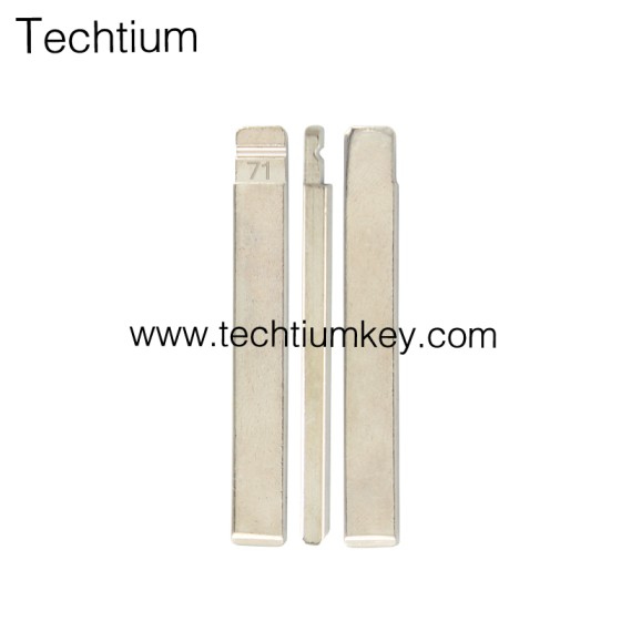 71# HU100 flip key blade for Opel,Chevrolet,Buick